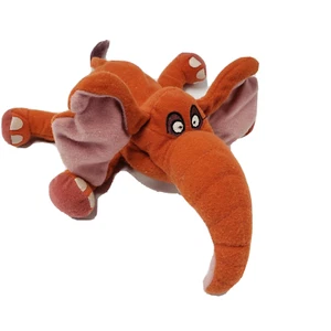 Disney Tarzán Tantor Elefante Gorro Peluche Peluche 9" Naranja - Imagen 1 de 7