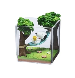 Erdnüsse SNOOPY SNOOPY & WOODSTOCK Terrarium im Urlaub: Hängematte - Bild 1 von 3