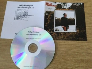 Promo cd album- Kelly Finnigan–The Tales People Tell + free "I Don't Want cd sin - Picture 1 of 3