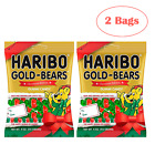 Haribo Gold Bears Christmas Edition Gummy Candy, 4 oz  (2 Bags) Limited Edition