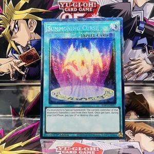 Yugioh Beschwörungsfluch RA03-DE057 (Texturiert) PCR 1. Auflage Near Mint - Bild 1 von 1