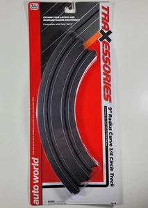 Auto World Track 00173 9" Radio Curva 1/4 Circle Track (2) piezas - Imagen 1 de 3
