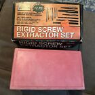 Drill Master Rigid Screw Extractor Set 40349 With Case And Box Get Out Bolts Screw