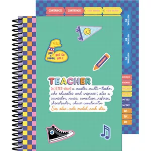 Carson Dellosa We Stick Together Teacher Planner (128 pages, 116 stickers) - Picture 1 of 4