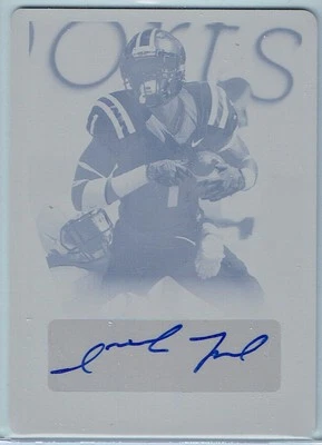 2017 LEAF ULTIMATE DRAFT PRINTING PLATES MAGENTA #UBAIF1 ISAIAH FORD #1/1 - Image 1 of 2