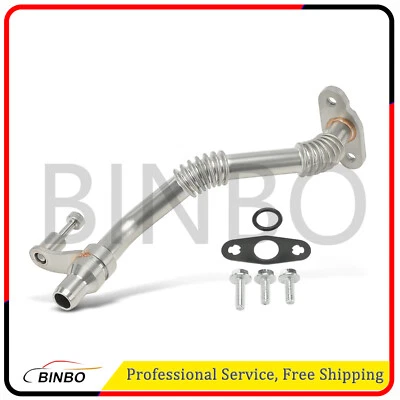 Passenger Side Turbocharger Oil Return Tube for BMW X5 550i 650i 750i - Image 1 of 4