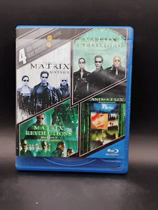 BLU RAY - MATRIX Trilogy Animatrix Set Revoluciones Recargadas Neo Morfeo Trinidad - Imagen 1 de 3