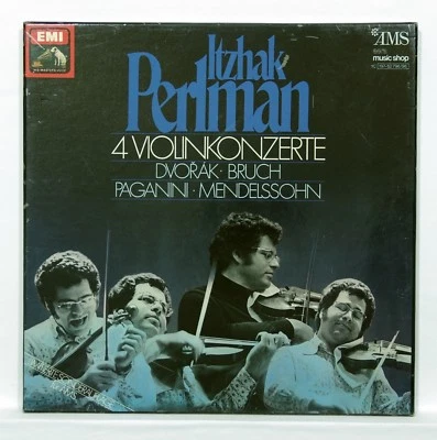 ITZHAK PERLMAN - PAGANINI, SARASATE, DVORAK, MENDELSSOHN - EMI 3xLPs box NM - Image 1 of 2