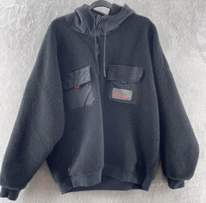 Air Jordan Jacket Mens 2XL Jumpman Full-Zip Hoodie 23 Engineered Black Fleece - Picture 1 of 12