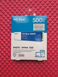 WD Blue SN570 500GB NVMe M.2 Internal SSD WDBB9E5000ANC-WRWN