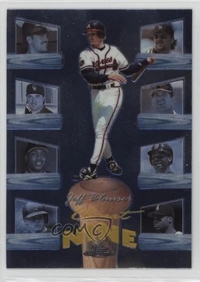 1998 Topps Chrome Clout Nine Jeff Blauser #C6 - Image 1 of 2