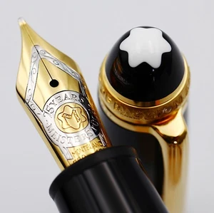 [Mint Rare] Montblanc Meisterstück 146 Pix Fountain Pen 75th Anniversary w/box - Picture 1 of 24