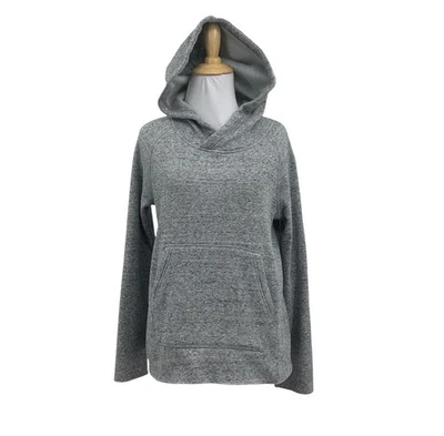 Sudadera con Capucha UGG para Mujer XS Gris Carbón Pilar Brezo Dobladillo Crudo Pullover Sudadera Foto 1 de 4