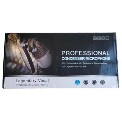 Legendary Vocal Professional Condenser Microphone With Stand - Image 1 of 3