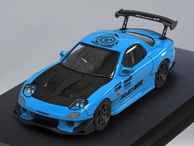 MAZDA RE RX7  - blue / carbon - TPC 1:64 - Immagine 1 di 4