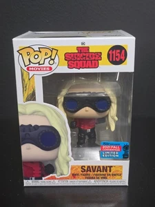 Funko Pop Suicide Squad #1154 Savant 2021 Fall Convention Exclusive - Picture 1 of 5