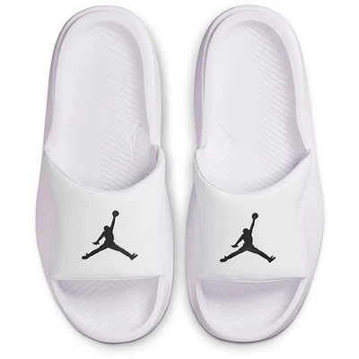 Nike Jordan Franchise Slide Sandals Synthetic Leather HF3263-100 Men US 12 White - Image 1 of 4