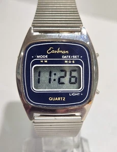 Vintage Eastman Digital Watch New Battery  - Picture 1 of 8