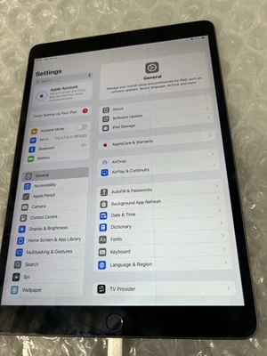 Apple iPad Air (3rd Generation) 64GB, Wi-Fi, 10.5in - Space Grey - Image 1 of 4