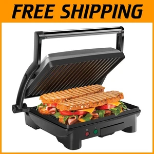 Gourmet Sandwich Maker Non-Stick Plates, 4 Slice - Picture 1 of 10