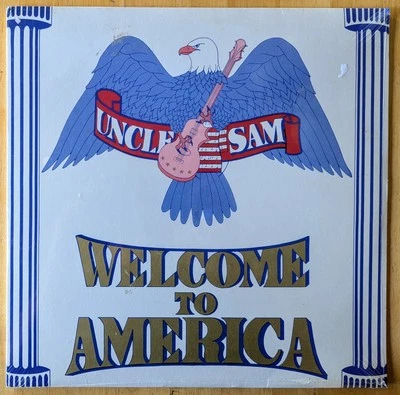 Uncle Sam - Welcome To America RARE-SEALED-PRIVATE EP HARD ROCK HEAVY METAL 1984 - Image 1 of 2
