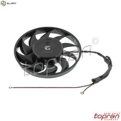 FAN ENGINE COOLING 103 774 FOR AUDI 100 4000 A6/S6 500 90 80 ACE/ABK/AAE 2.0L A6 - Image 1 of 4