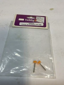 NIP HobbyZone HBZ6033 Orange Tail Screws: AER, ABC Screws For R/C Airplanes - Picture 1 of 4