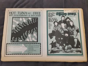 Vtg Rolling Stone Magazine September 1970 #66 Grateful Dead Jerry Lee Lewis FLAT - Picture 1 of 14