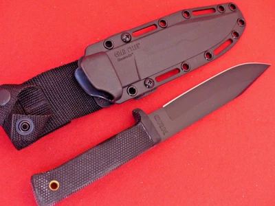 Cold Steel Knives Japan SRK San Mai III VG1 black mint fixed blade knife - Image 1 of 4