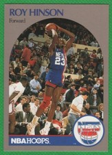 Roy Hinson - 1991 NBA Hoops 100 Superstars #61 - Nets Basketball Card