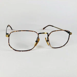 UNKNOWN eyeglasses TORTOISE SQUARE glasses frame MOD: RUBBED AWAY - Picture 1 of 10