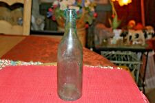 Antique JNO Schroth Beer Liquor Bottle-Trenton NJ EMPTY Clear Beer Soda Bottle