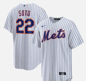Herren New York Mets #22 Juan Soto Heimtrikot Größe LARGE brandneu - Bild 1 von 7