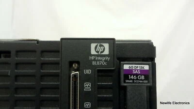 HP AH232A Integrity BL870c Server Blade (4 x 1.6GHz CPU/64GB RAM/2 x 146GB HDD) - Image 1 of 4