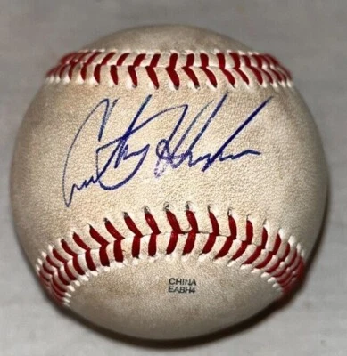 Courtney Hawkins Signed Autographed Southern League Game Used Baseball White Sox - Imagem 1 de 2