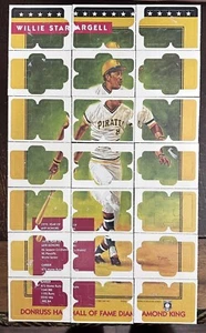 1991 Donruss Willie Stargell Complete Puzzle 63 Piece Set - Picture 1 of 1