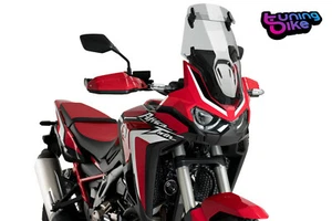 PUIG CUPOLINO TOURING-VISIERA PER HONDA CRF1100L AFRICA TWIN 2021 FUME CHIARO - Foto 1 di 1
