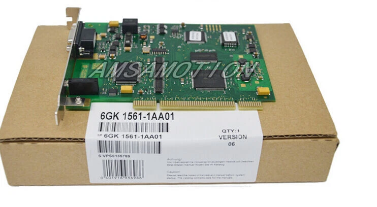 New Siemens Profibus/MPI PCI Card 6GK1561-1AA01 CP5611 - Image 1 of 1