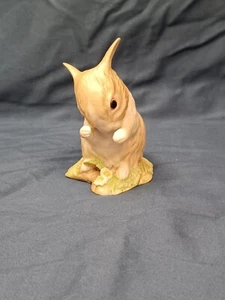 Vintage Cybis Porcelain “Pat-A-Cake” Bunny Rabbit Signed Bisque Finish Retired - Picture 1 of 10