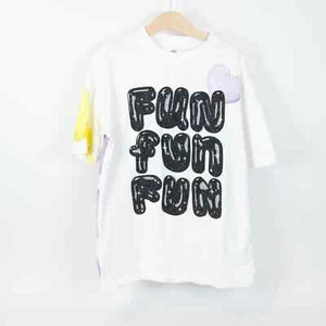 Eva Cremers x H&M Graphic Print Crew Neck Cotton T-shirt Loose Fit Kids Sz 8-10 - Picture 1 of 9