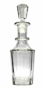 Elegant Victorian Silver-Rimmed Perfume Bottle: A Vintage Treasure with History - Picture 1 of 10