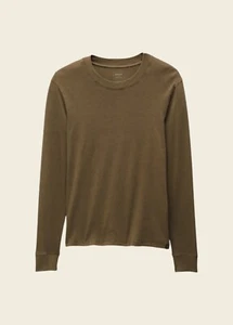 prAna Women's Everyday Vintage-Washed Long Sleeve Tee | Rich Earth | Size M - Picture 1 of 3