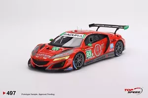 ACURA NSX GT3 EVO22 NO.93 EDGE MOTORSPORTS WTRANDRETTI - TOPSPEED TS0497 1/18 - Picture 1 of 6