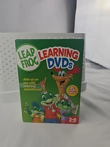 Leapfrog Learning DVDs 5 OOP Rare - Picture 1 of 14