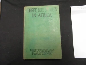 Tres Boy Scouts en África, 1928, firmado por uno de los Scouts AB - Imagen 1 de 3