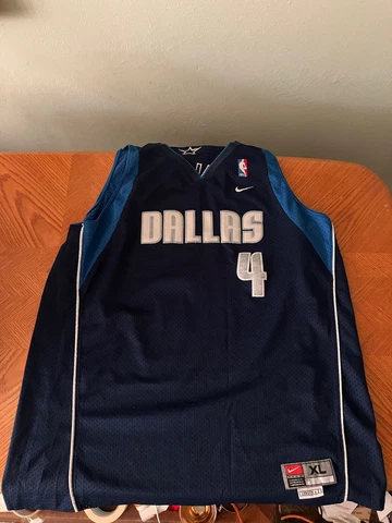 Dallas Mavericks Michael Finley #4 Vintage Nike NBA Stitched Jersey Size XL Cover