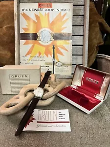 Vintage Gruen 462-896 men's automatic (bumper) watch 462 17Jewels 1952 - Picture 1 of 9