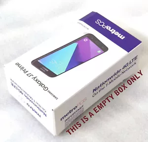 Metro PCS SAMSUNG GALAXY J7 PRIME AND SAMSUNG J3 PRIME EMPTY BOX ONLY. - Picture 1 of 12