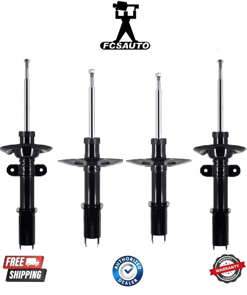 Complete FCS Front Strut & Rear Shock Fits Buick Chevrolet Pontiac - Image 1 of 1