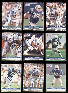 1991 Spanish Indianapolis Colts Set JEFF GEORGE CHIP BANKS MIKE PRIOR VERDIN - Picture 1 of 1